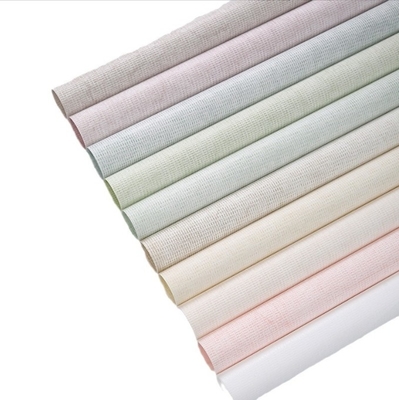 Harga yang bagus Flower Dress Cream Series waterproof embossed paper, kertas kemasan bunga, kertas Kafen, kertas bungkus buket on line