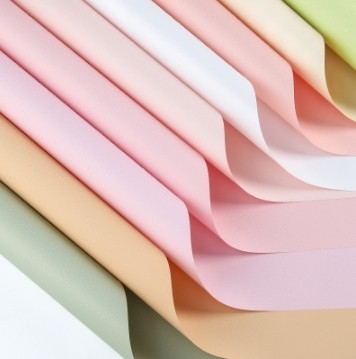 New Tide Paper Film tebal matte bunga bunganya kertas kemasan