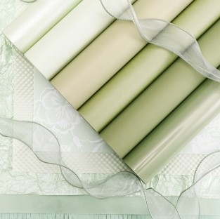 Harga yang bagus Kertas Spesial 57*57cm Sempurna untuk Kemasan Rangkaian Bunga Manbo Mint Musim Semi on line