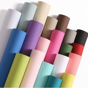 Harga yang bagus Kertas Pembungkus Bunga Tahan Air Linen Tiga Dimensi 57*57cm untuk Dekorasi Pesta on line