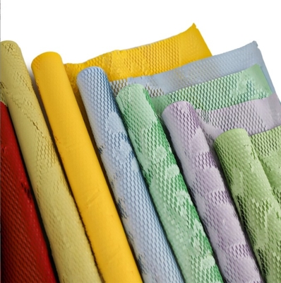 Kertas bunganya yang terbuat dari honeycomb Grid Waterproof Interior Lining Paper untuk honeycomb