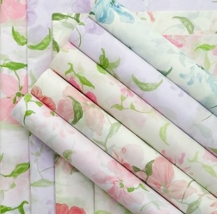 Harga yang bagus Kertas Pembungkus Bunga DIY Gaya Angin Salju Ceri Pir Kertas Khusus untuk Pengiriman Waktu 30-45 Hari on line