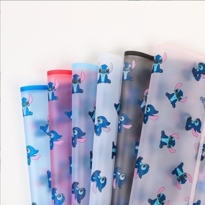 Harga yang bagus Stitch Flower Wrapping Paper Flower Art Gift Box Waterproof Pearllescent Film Banyak Warna Waktu Pengiriman 30-45 Hari on line