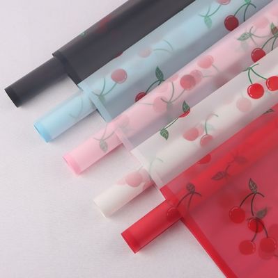 Harga yang bagus Cherry Waterproof Kertas Bungkus Bunga Gaya Korea Pilihan Utama untuk Bunga Toko Bunga on line
