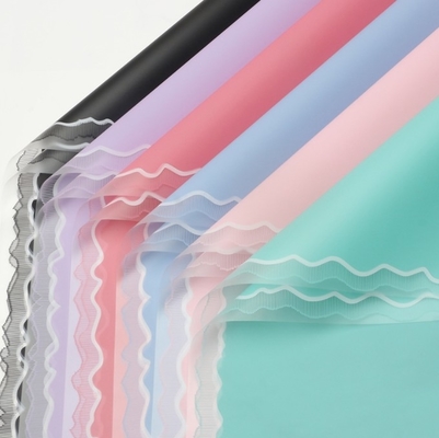Harga yang bagus Wave-Edge Semi-Transparent DIY Bouquet Paper Partysu Floral Art Material Waktu Pengiriman 30-45 Hari on line