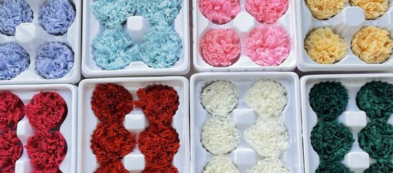 Harga yang bagus Pelari Meja Satin dengan Stempel Emas on line