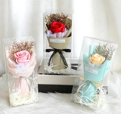 Harga yang bagus Bunga Kreatif Sabun buatan Bunga mawar buatan tangan Bunga wangi Bunga mawar Buket satu potong Bunga mawar untuk Hari Valentine on line