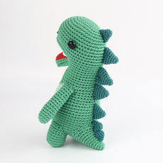 Harga yang bagus Custom Toys Handmade Toys Cute Handmade Amigurumi Emotional Positive Crochet Doll untuk Anak Perempuan Anak laki-laki on line