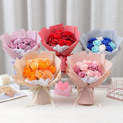 Harga yang bagus Hot Sell Sabun Bunga Karangan Bunga untuk Hari Ibu Hadiah Hari Valentine on line