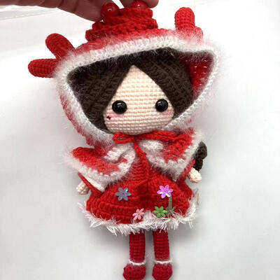 Harga yang bagus Doll Crochet Tangan Dipenuhi Desain Kreatif Tangan Dipenuhi Tenun Anak Mainan on line