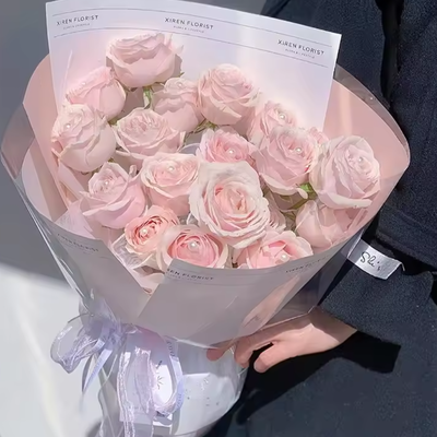 Harga yang bagus Bunga Buatan Buatan Tangan Beraroma Hadiah Hari Valentine Harga Grosir Dapat Disesuaikan Buket Bunga Sabun Berkualitas Tinggi on line