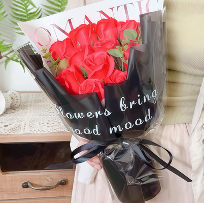 Harga yang bagus Modern ramah lingkungan Hari Ibu Hadiah Kerajinan tangan Sabun Bunga Buket Mawar Karang untuk Pernikahan Bisnis Dekorasi Rumah on line