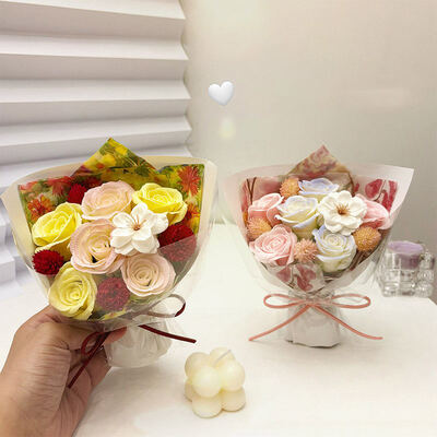 Harga yang bagus Bunga Bunga Bunga Sabun Alam Terlaris untuk Natal dan Hari Valentine, Sempurna untuk Ulang Tahun dan Pernikahan on line