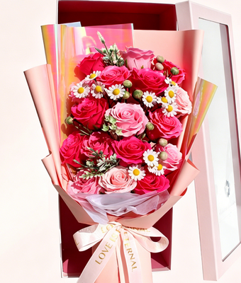 Harga yang bagus Desain Baru Kerajinan Tangan Besar Ukuran Sabun Buket Hari Ibu Pink Hadiah Buket Hari Valentine Bunga Merah Hari Ayah Natal on line