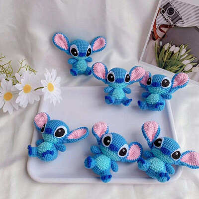 Harga yang bagus Populer Style buatan tangan ramah lingkungan Crochet Plush Doll Animal Pattern Cute Soft untuk Anak-anak Hadiah & Dekorasi Rumah Grosir Merek QIMU on line