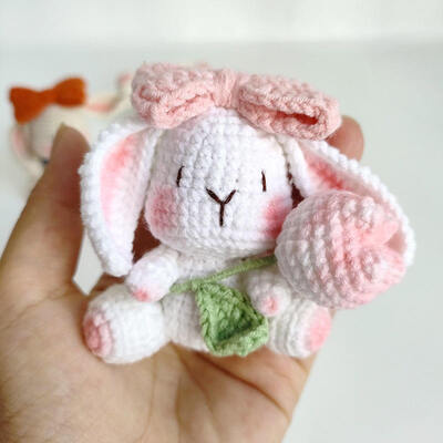 Harga yang bagus Kecil Crochet Soft Dipaku Hewan Amigurumi Halloween Toys Kitting Spud Tattie Dipenuhi Boneka Kain Baja on line