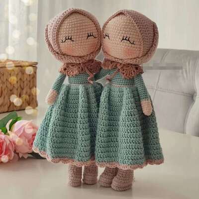Harga yang bagus Custom Crochet Handmade Beautiful Baby Gift Dipenuhi Mainan Amigurumi Boneka untuk Gadis on line