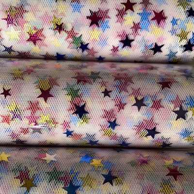 Harga yang bagus Pola Glitter Organza Tulle Rolls 28E Ketumpatan tak tertandingi on line