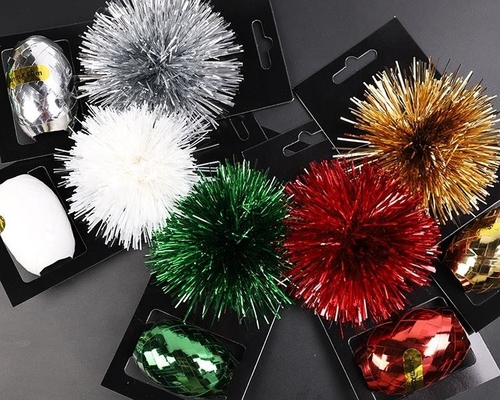 Harga yang bagus 100% Polyester Curly Star Bow Hadiah Membungkus Pita Set 0.5cm Untuk Dekorasi Ulang Tahun on line