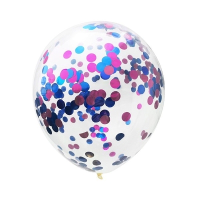 Harga yang bagus Balon Confetti Balon Transparan Lateks Bulat 18 Inch on line