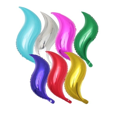 Harga yang bagus Pesta Liburan Balon Foil Pesta Berbentuk S Warna-warni Balon Foil 24 Inci on line